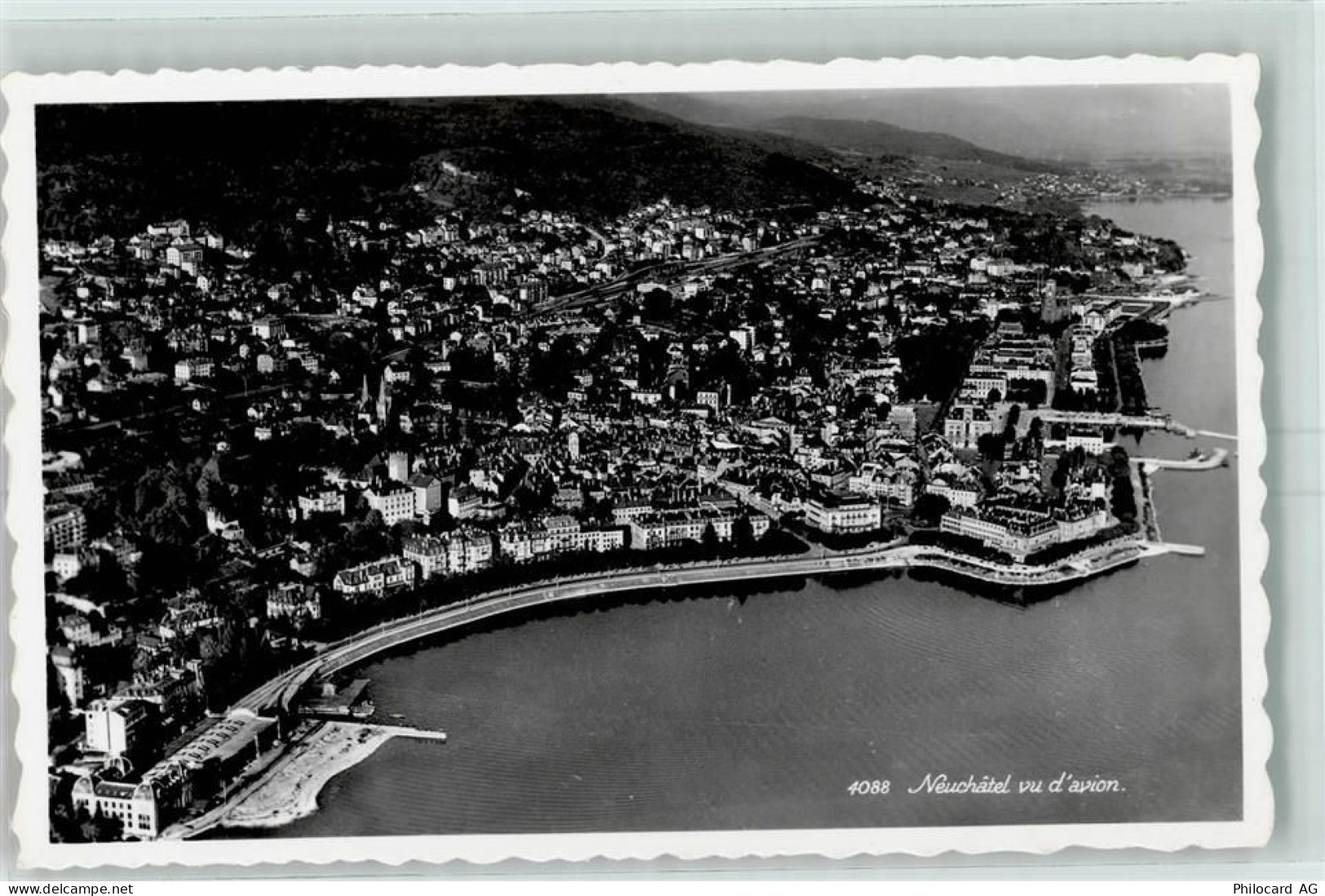 2000 Neuchâtel Neuenburg - vu d avion - 10391090