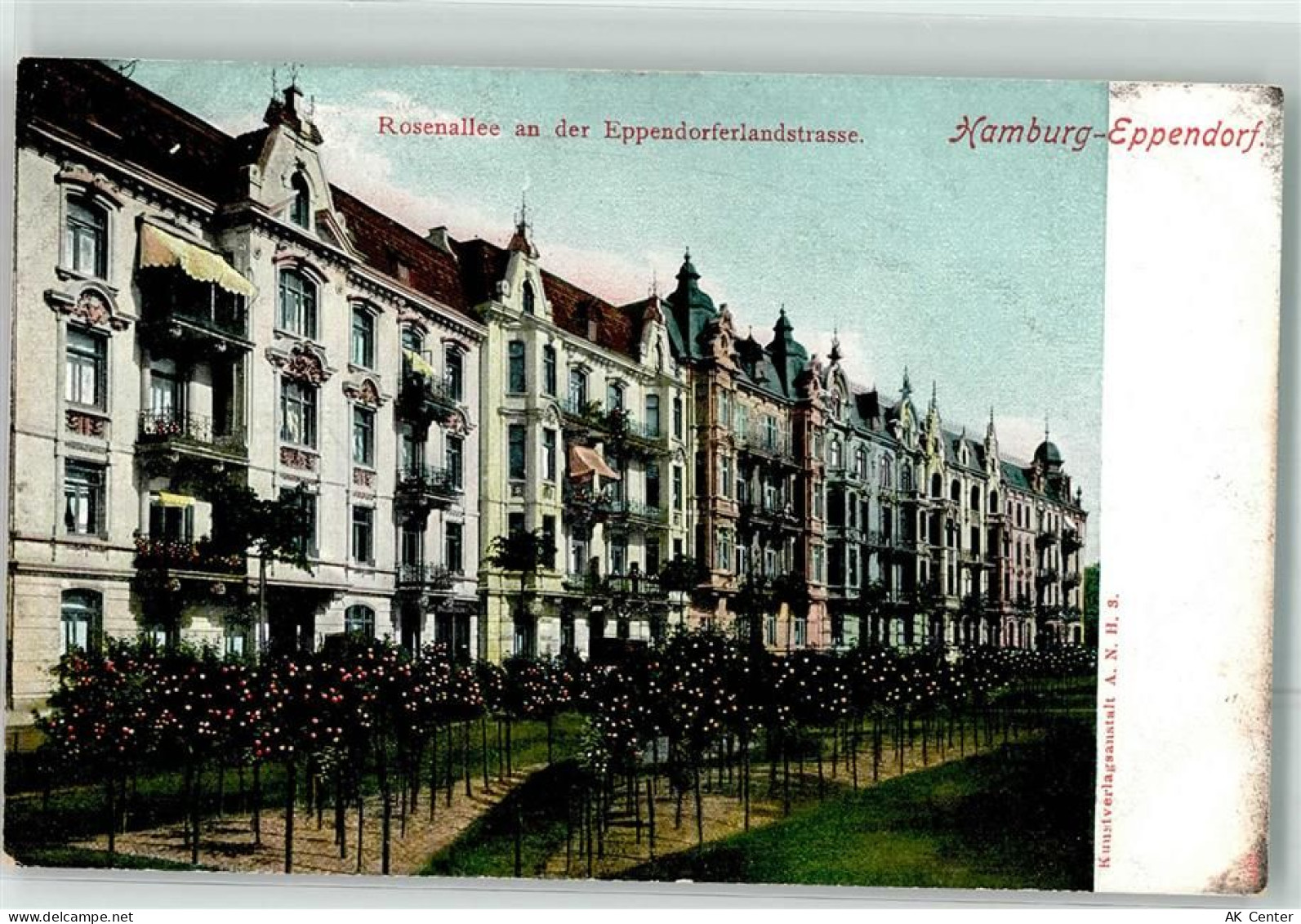 20095 W2000 Eppendorf Gebrauchsspuren Rosenallee Eppendorferlandstraße... - 13497159