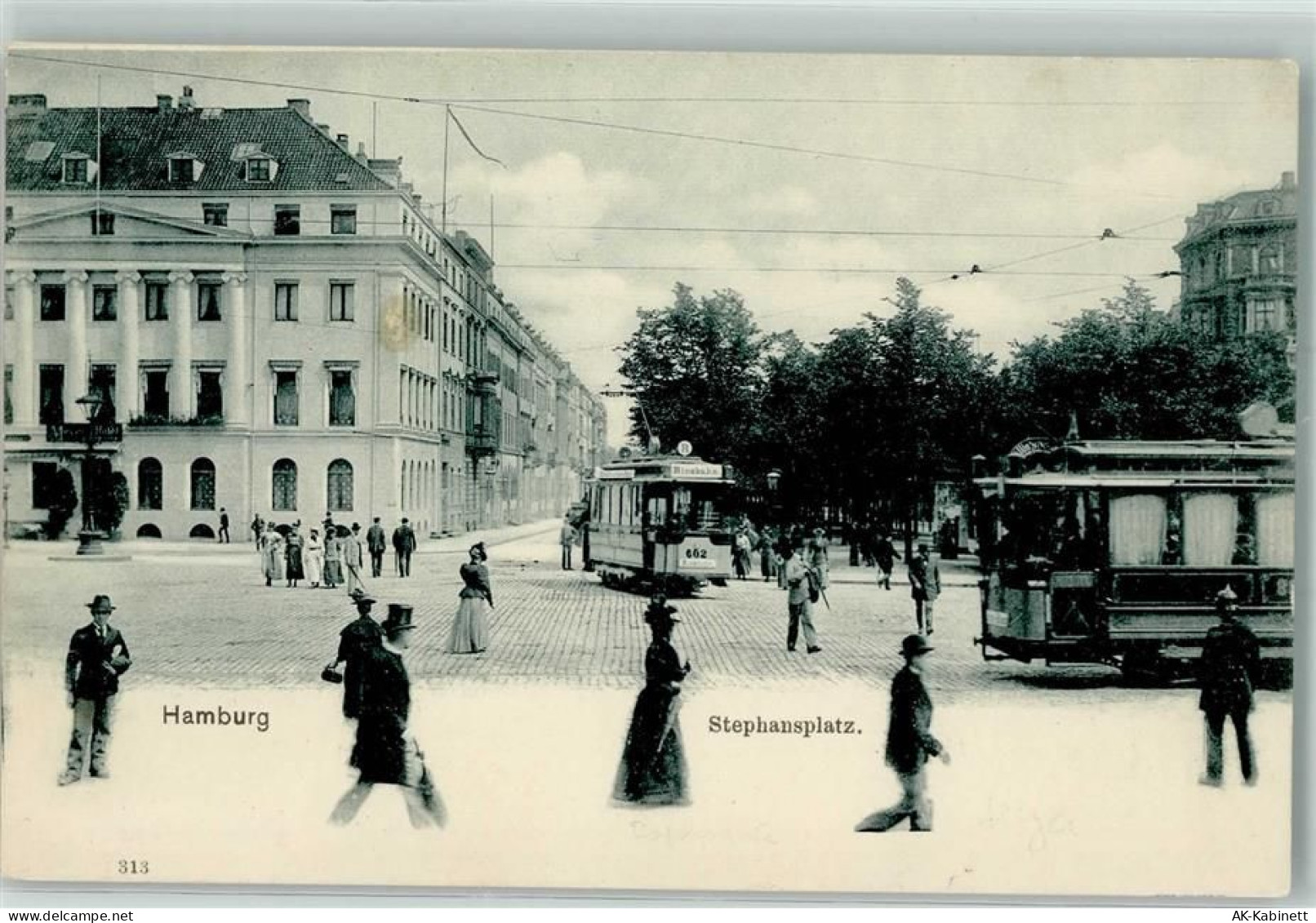 20095 W2000 Hamburg - Straßenbahn Stephansplatz - 52303797