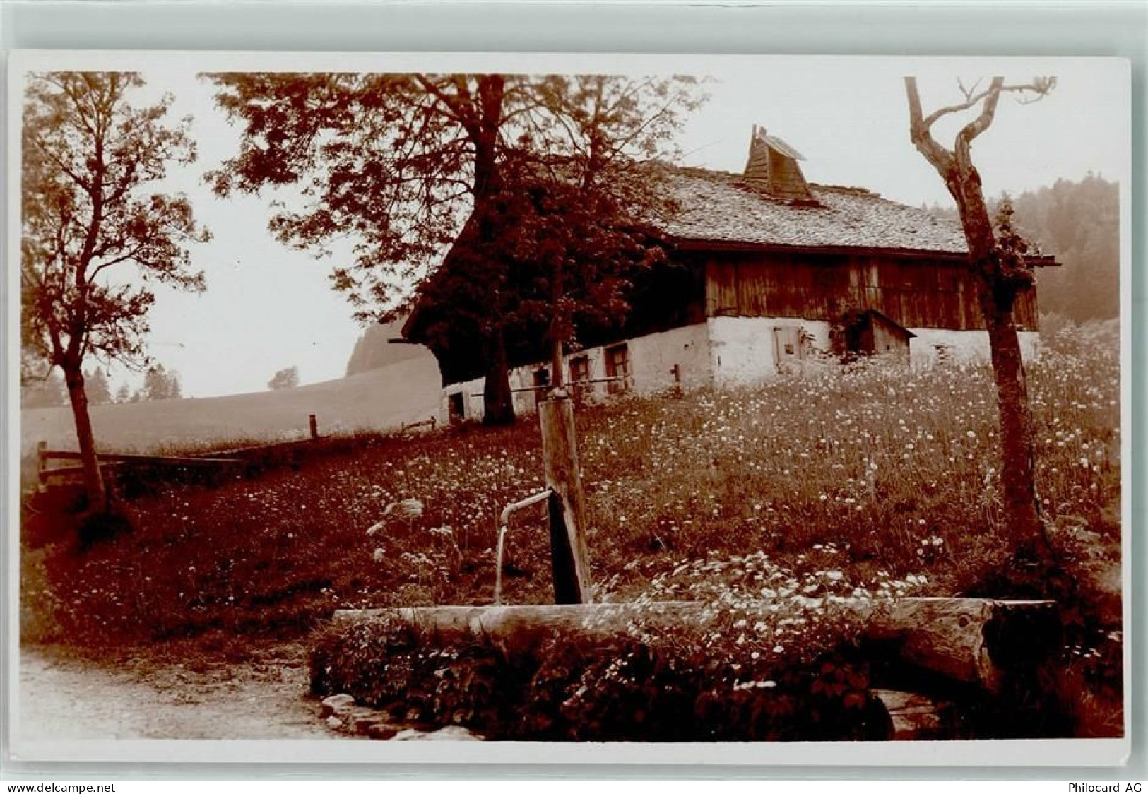 2014 Bôle Foto AK Ort handschriftlich Brunnen - 10586744