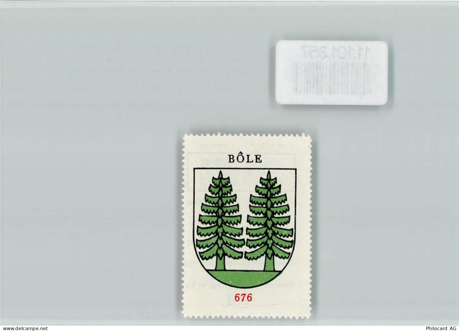 2014 Bôle - Vignette Wappen Kaffee Hag ca 1920-1940 Bôle - 11101357