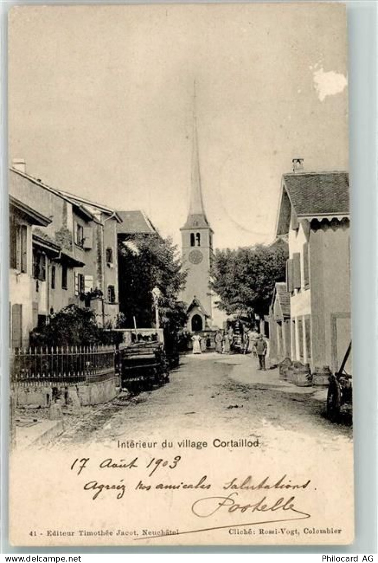 2016 Cortaillod 1903 Gebrauchsspuren Kirche - 13906913