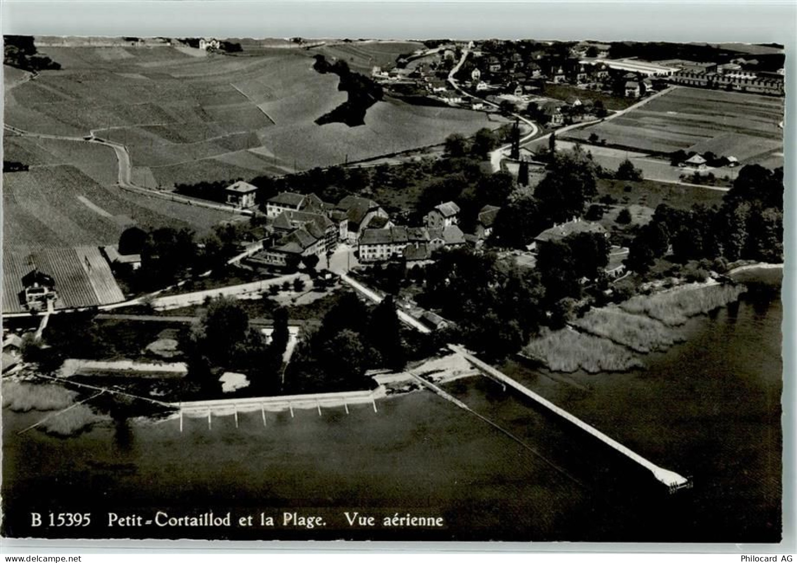 2016 Cortaillod - Fliegeraufnahme Petit-Cortaillod et la Plage - 13145996