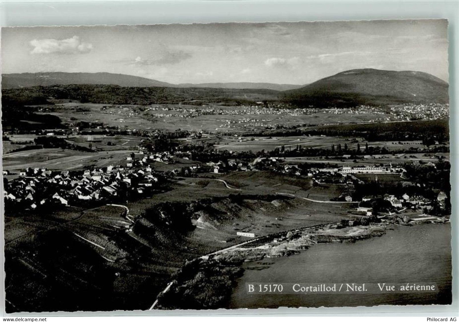 2016 Cortaillod Gebrauchsspuren Fliegeraufnahme - 10305840