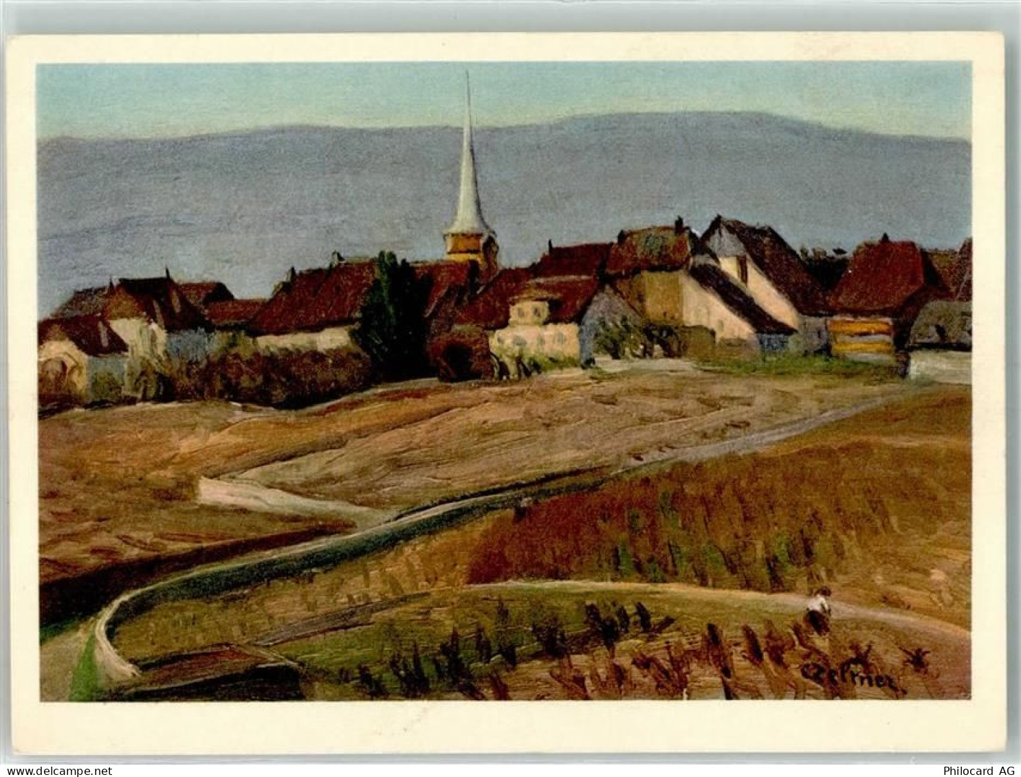 2016 Cortaillod Künstlerkarte sign. Zeltner - 39693787