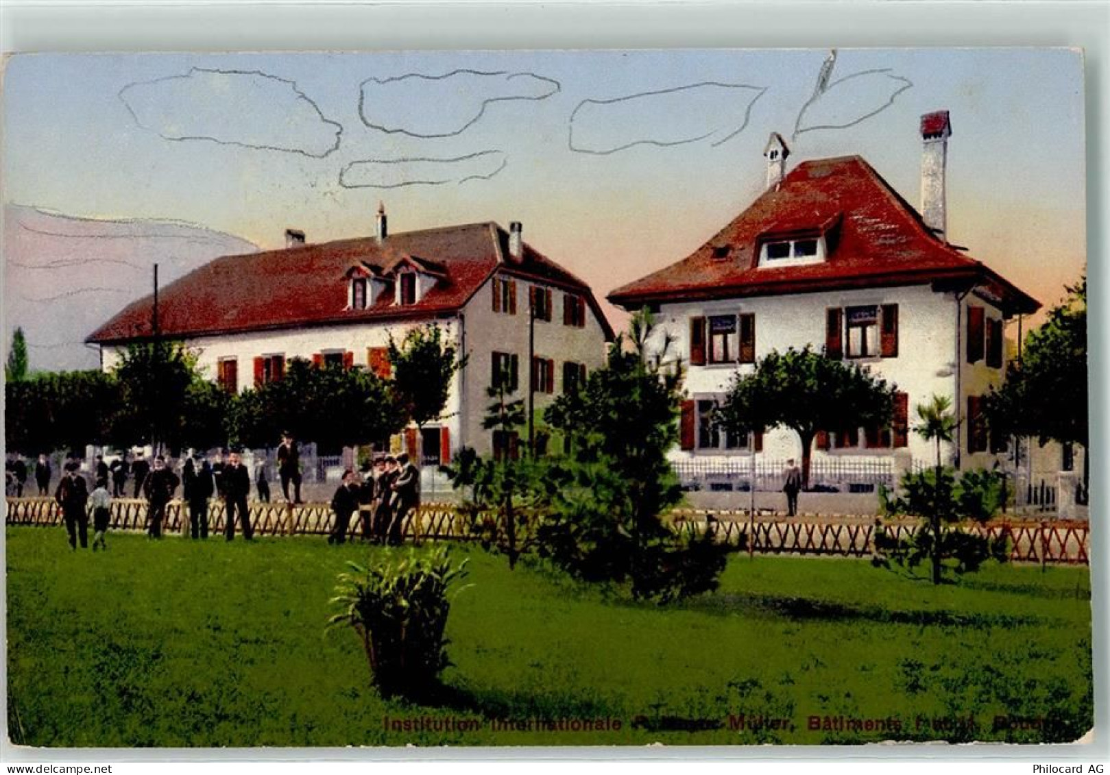 2017 Boudry - Institution International Ort handschriftlich - 13251656