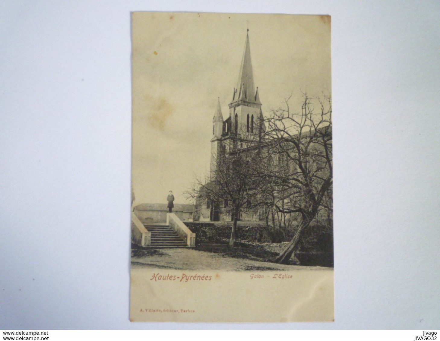 2022 - 3925  GALAN  (Hautes-Pyrénées)  :  L'EGLISE  XXX