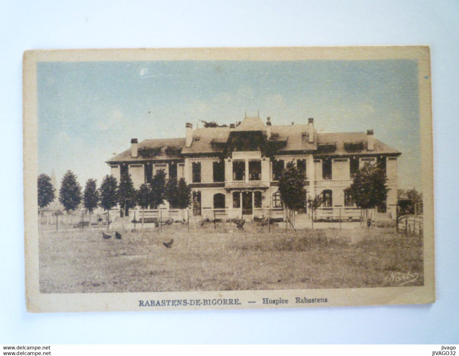 2022 - 784  RABASTENS-de-BIGORRE  (Hautes-Pyrénées)  :  HOSPICE  RABASTENS  1943   XXX