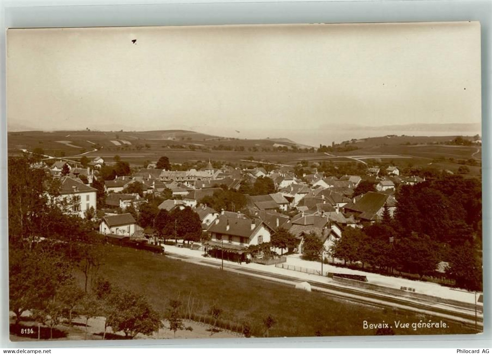 2022 Bevaix 1915 Foto AK Bahnhof - 14000951