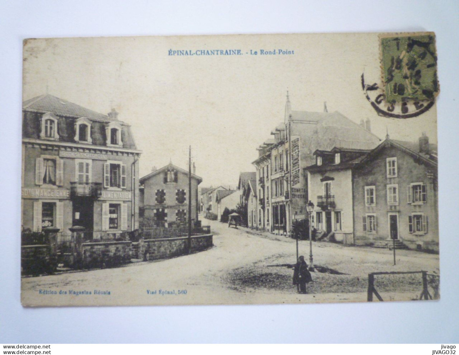 2023 - 3757  EPINAL-CHANTRAINE  (Vosges)  :  Le ROND-POINT    XXX