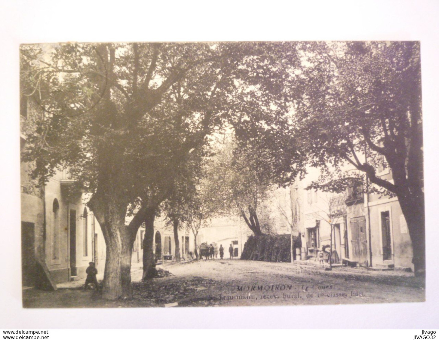 2024 - 1019  MORMOIRON  (Vaucluse)  :  Le Cours   1915   XXX