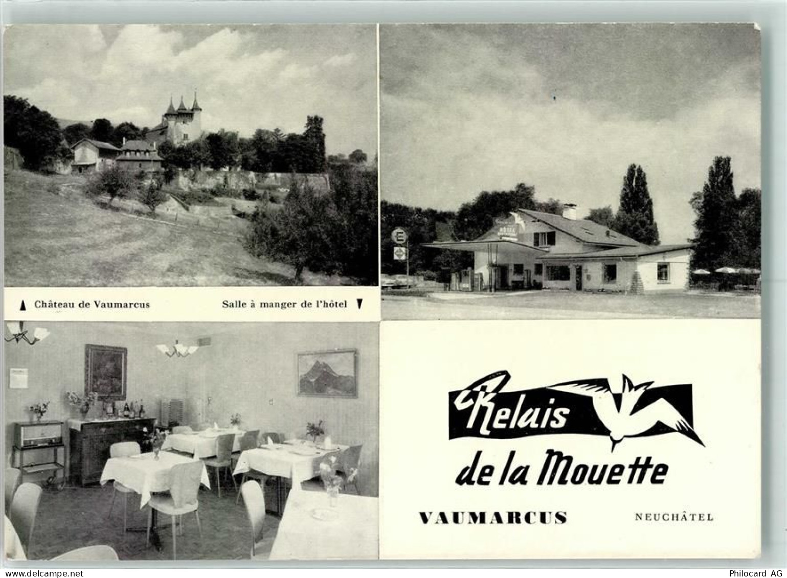 2028 Vaumarcus KEINE AK Chateau de Vaumarcus Relais de la Mouette - 10289699