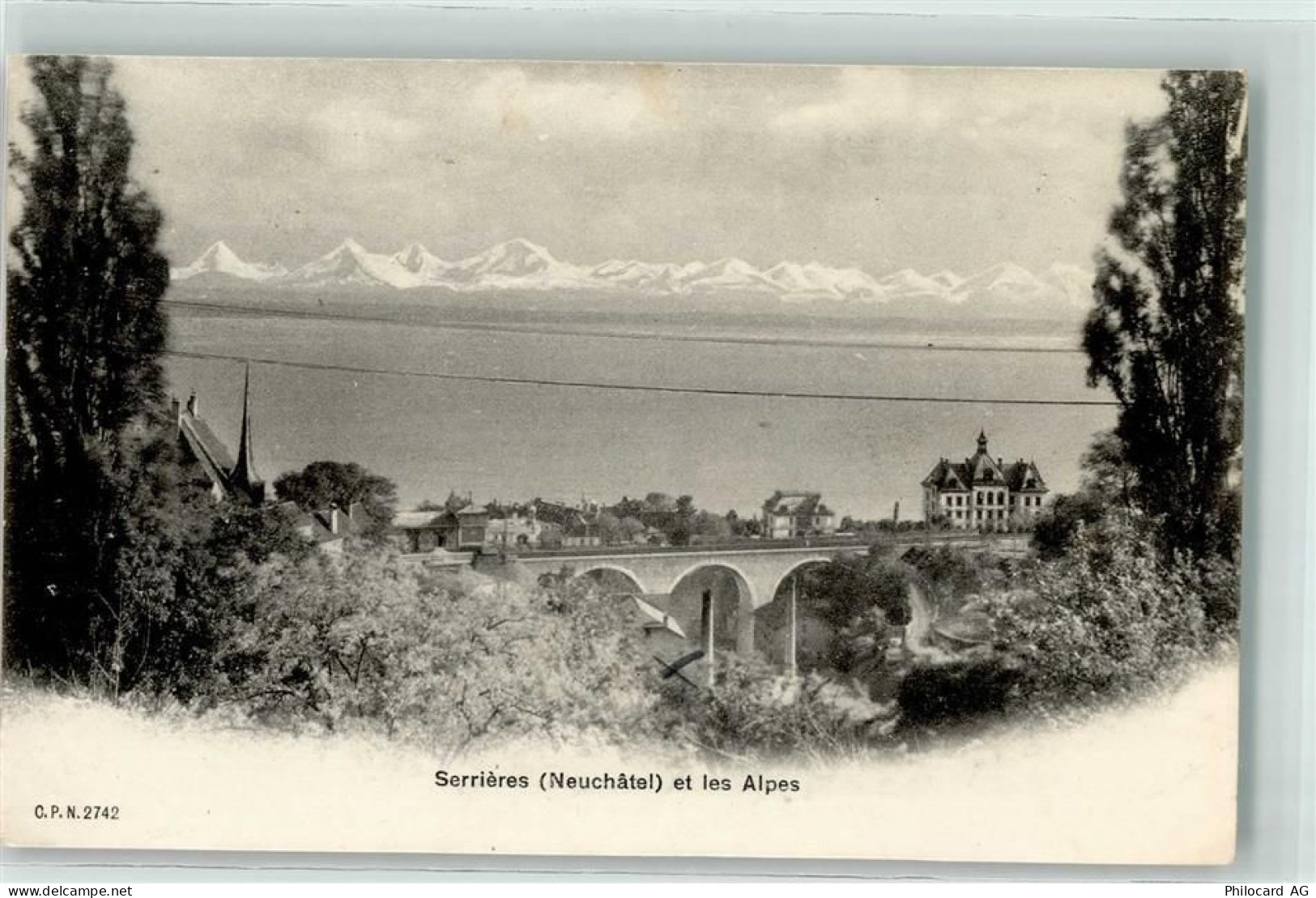 2034 Peseux 1905 - Serrieres - 10624116