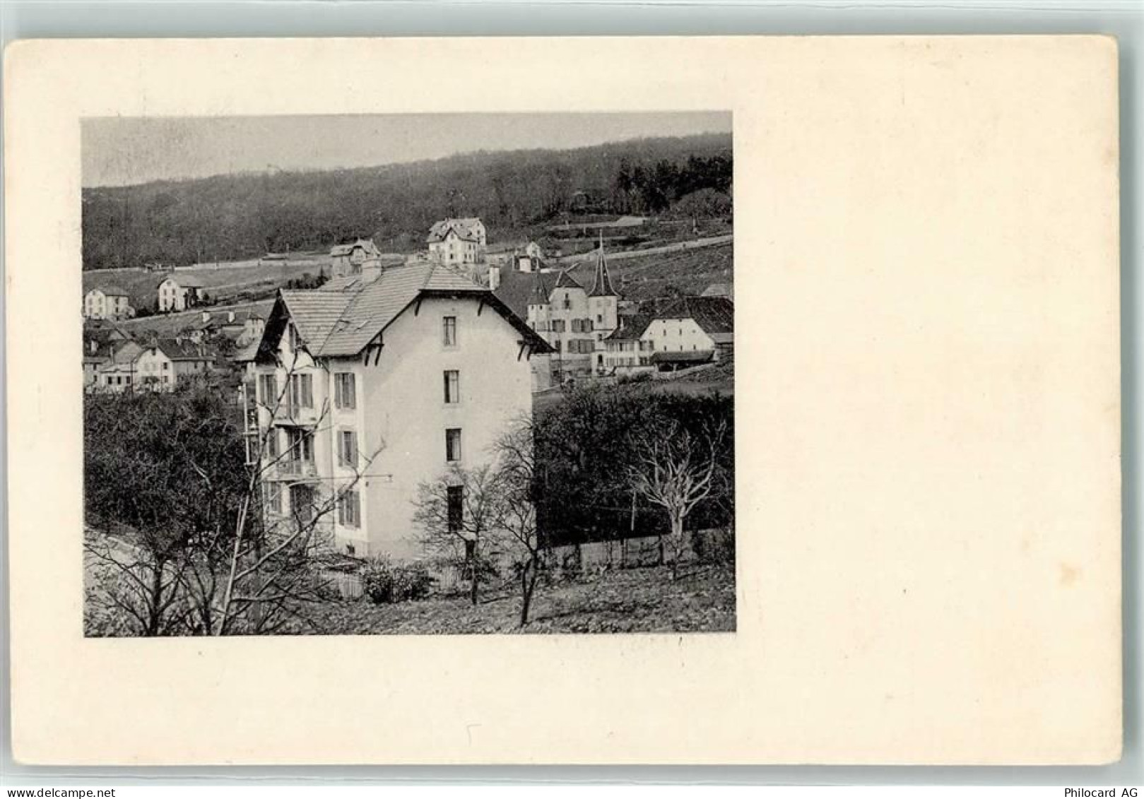 2034 Peseux 1911 Privatfoto AK Wohnhaus Ort handschriftlich - 13258604