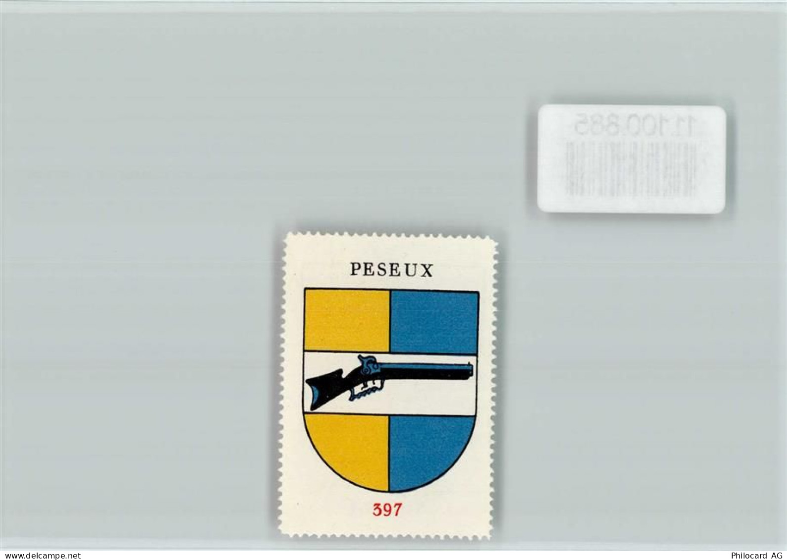 2034 Peseux - Vignette Wappen Kaffee Hag ca 1920-1940 Peseux - 11100885