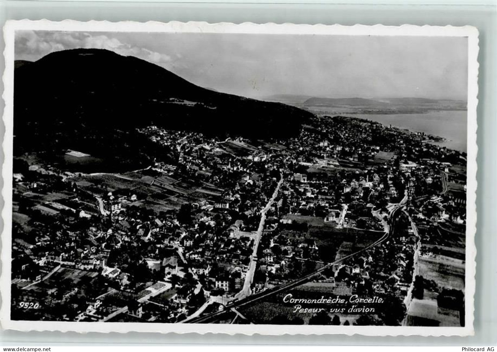 2036 Cormondrèche - Corcelle Peseux vus davion - 11089914