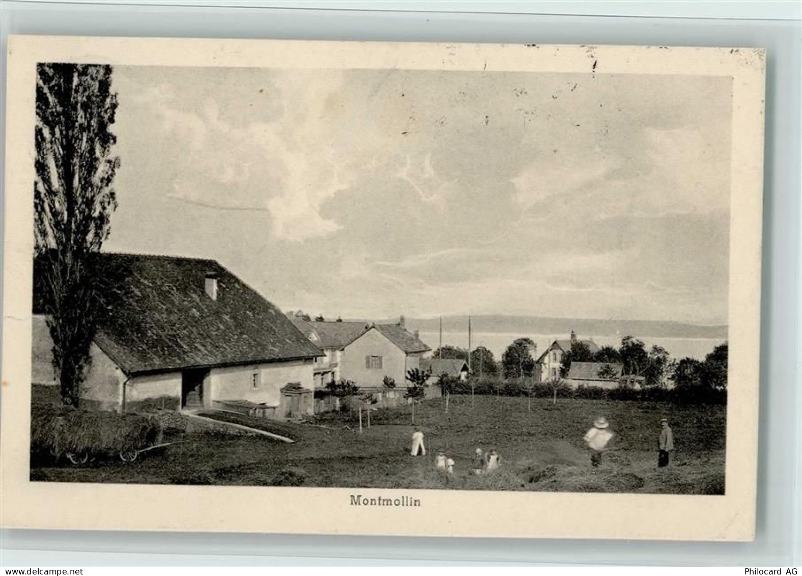 2037 Montmollin 1913 - Teilansicht, gute Erhaltung AK - 13070134