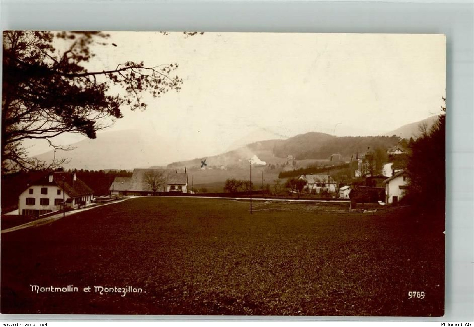 2037 Montmollin 1928 Foto AK - 10748655
