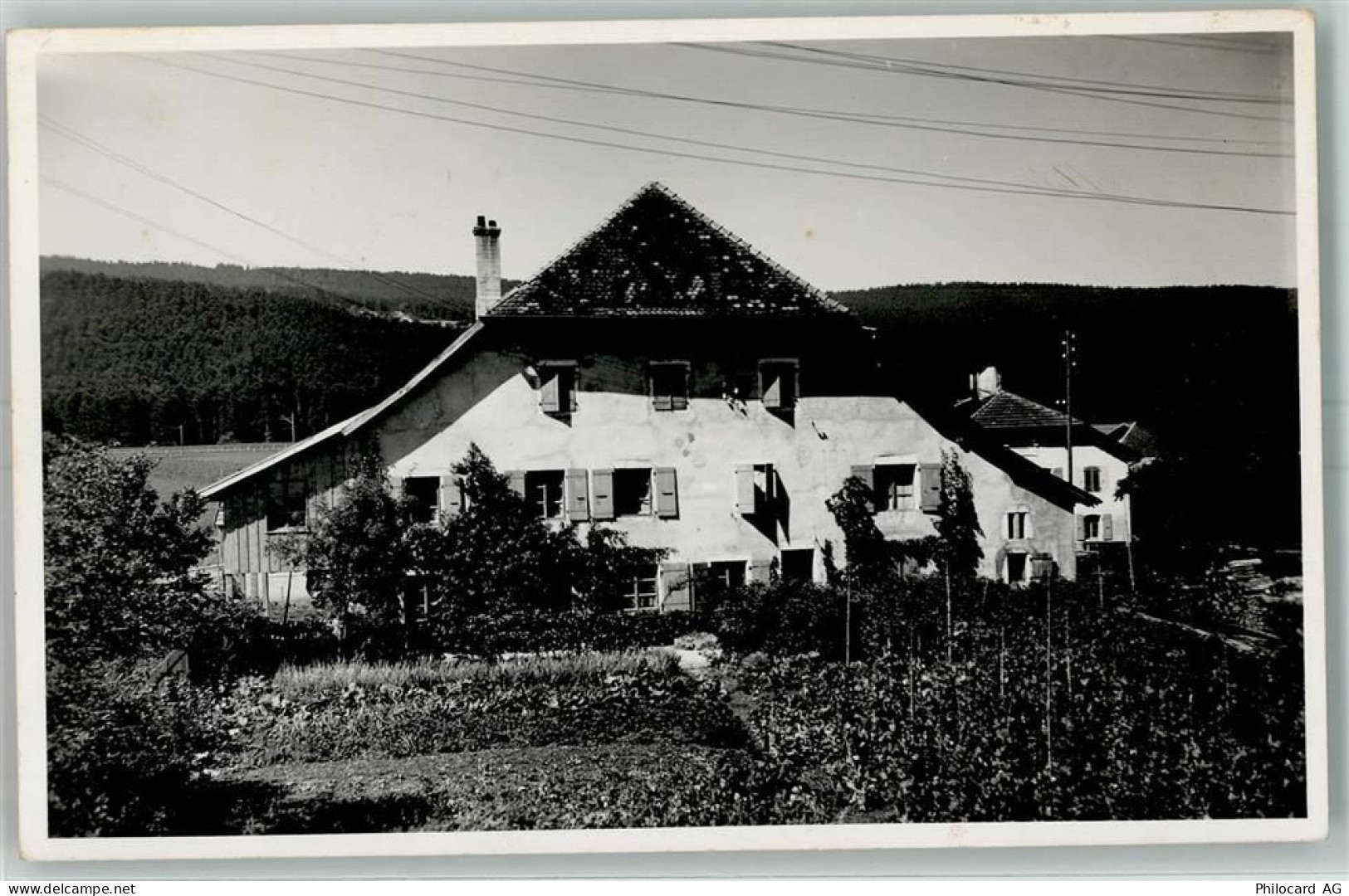 2037 Montmollin Foto AK Ort handschriftlich - 13160589