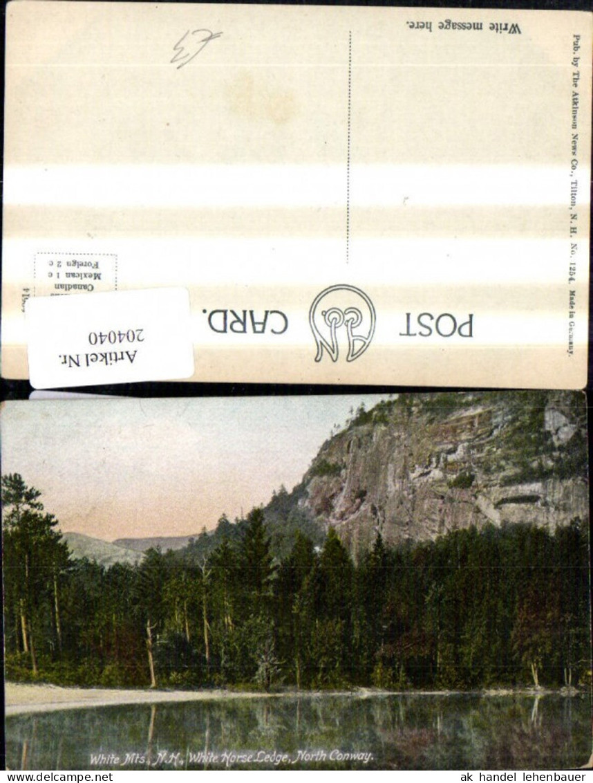 204040,New Hampshire North Conway White Horse Ledge White Mountains