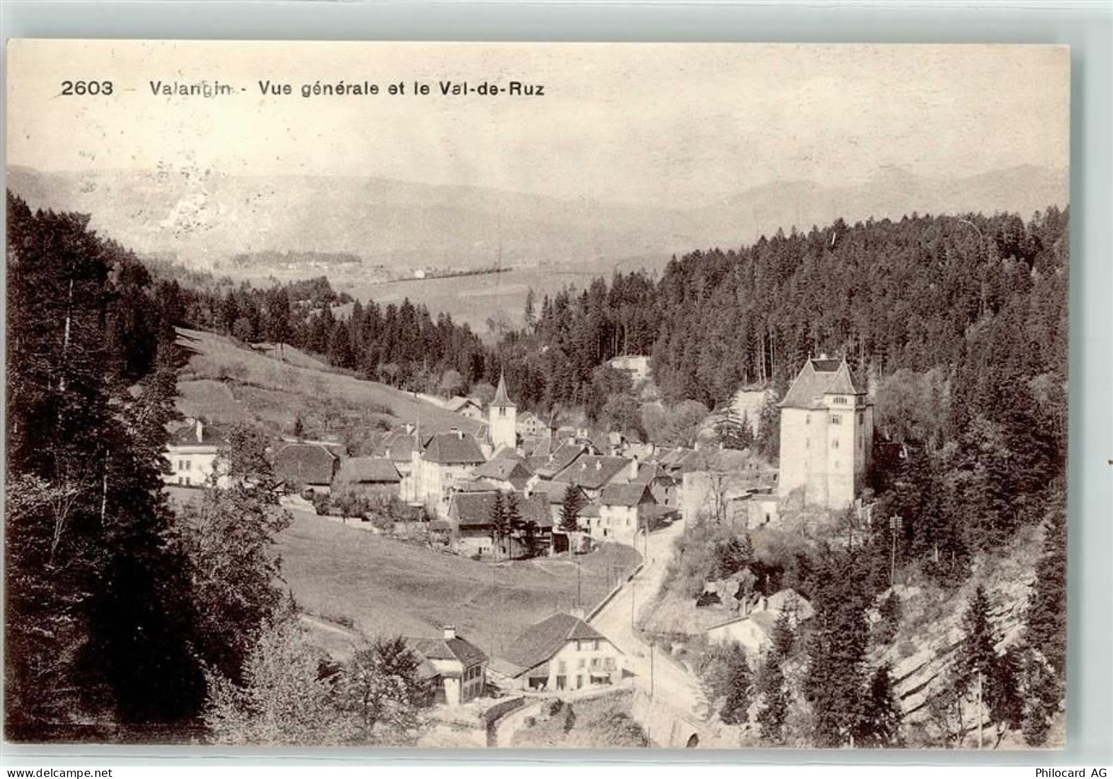 2042 Valangin Gebrauchsspuren Val de Ruz - 10605919