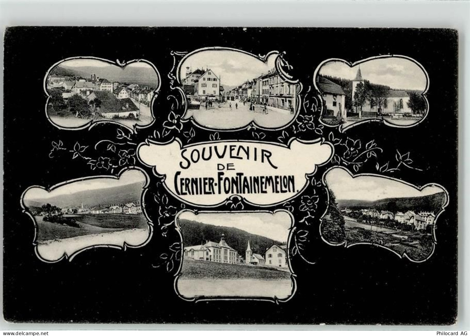 2052 Fontainemelon 1913 - Kirche - 51913733