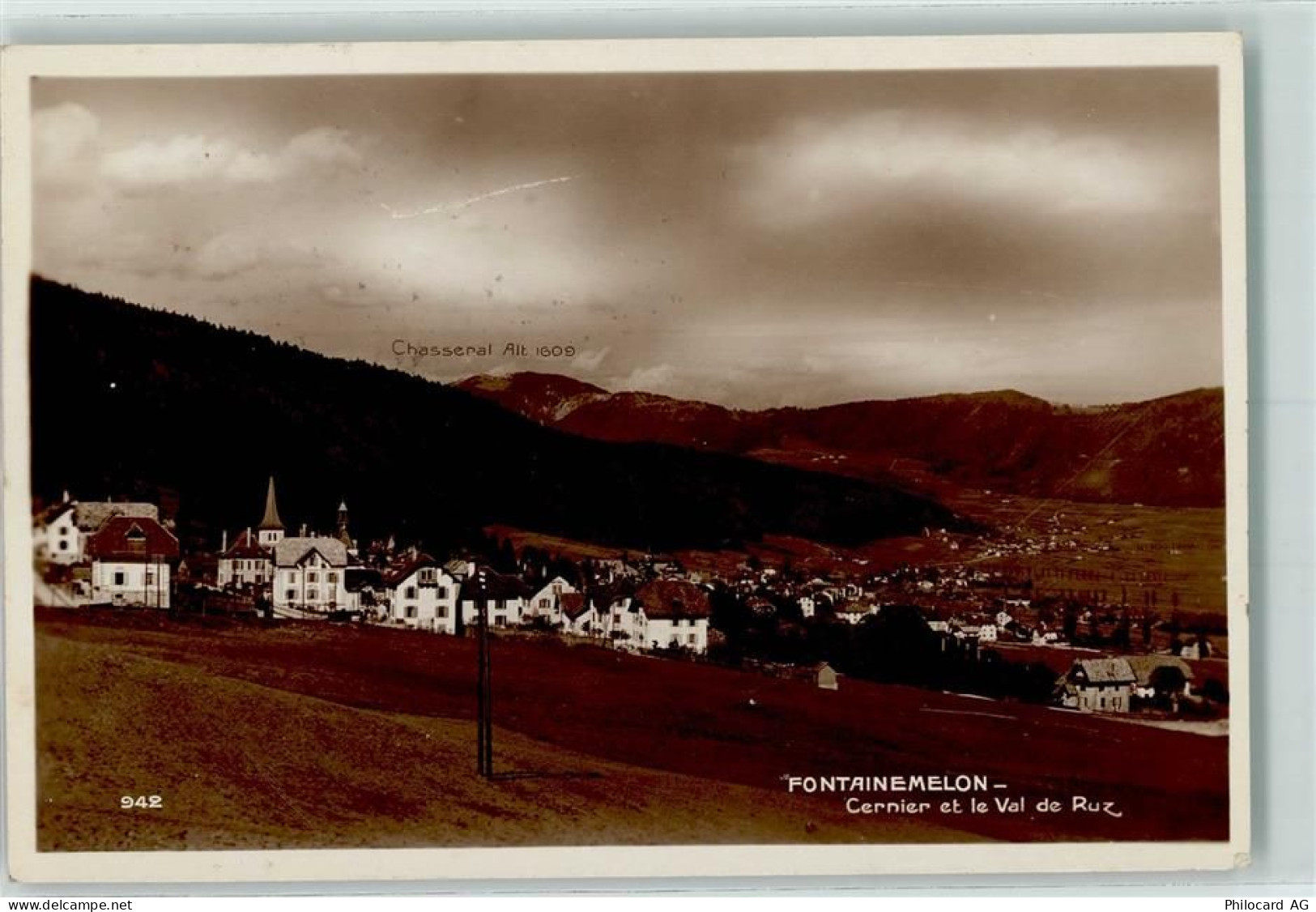 2052 Fontainemelon 1927 - Cernier et le Val de Ruz - 10218947