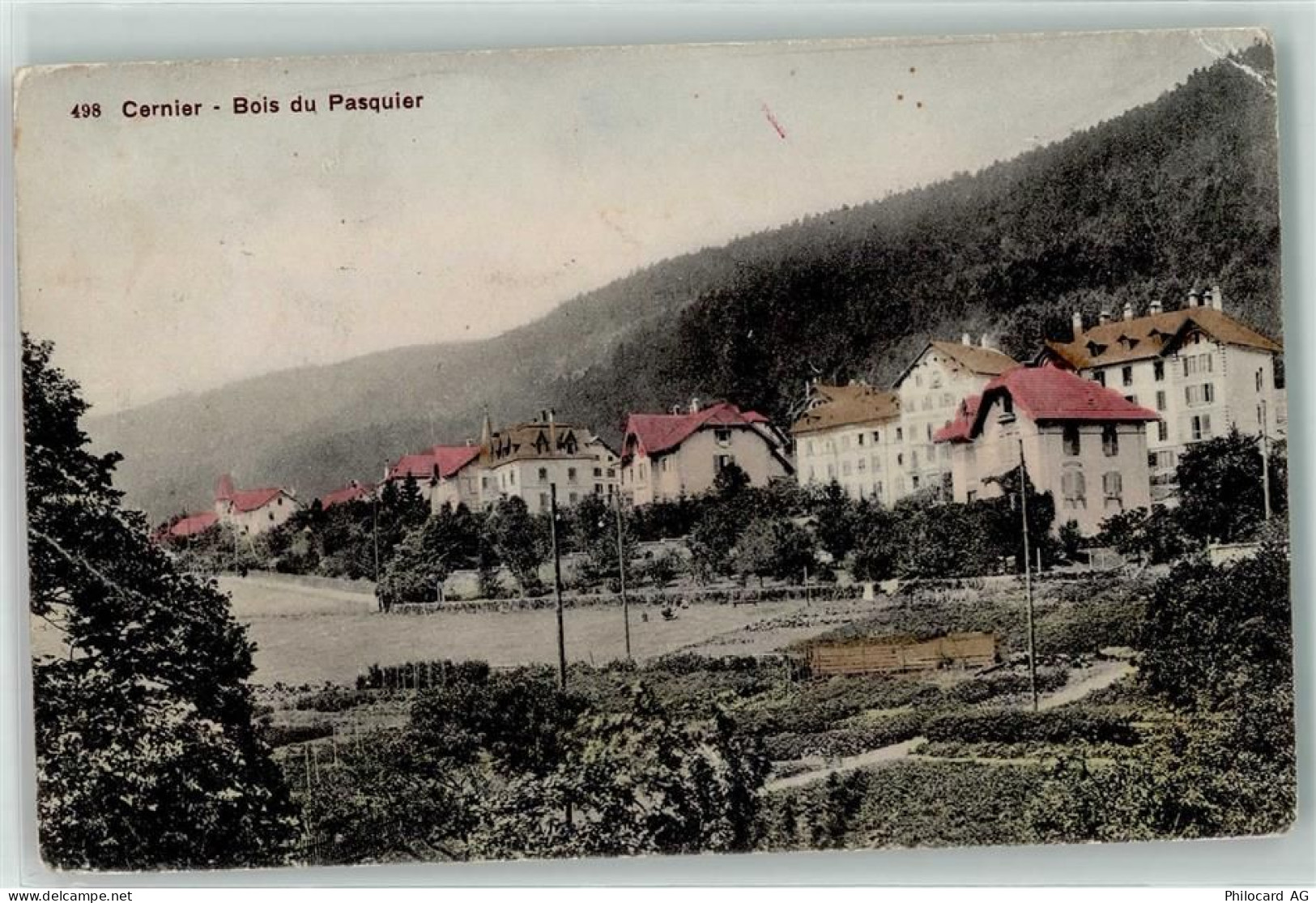 2053 Cernier 1908 Gebrauchsspuren Bois du Pasquier - 39402162