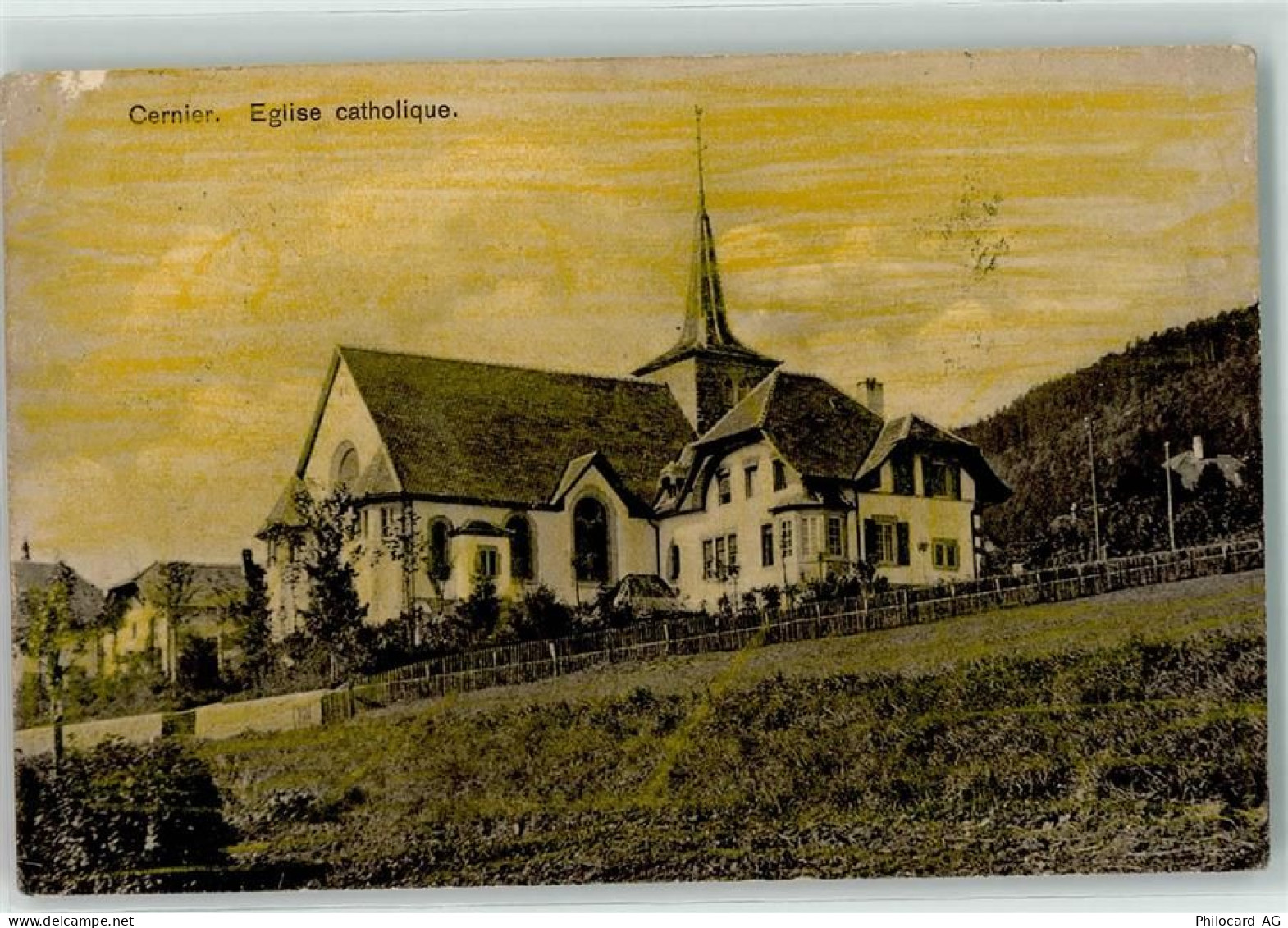 2053 Cernier 1912 - Kath. Kirche - 10605081