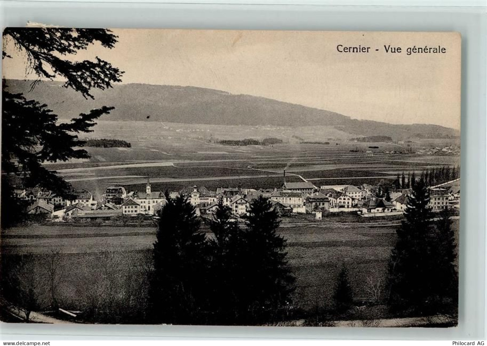 2053 Cernier 1918 - Vue generale - 11058868