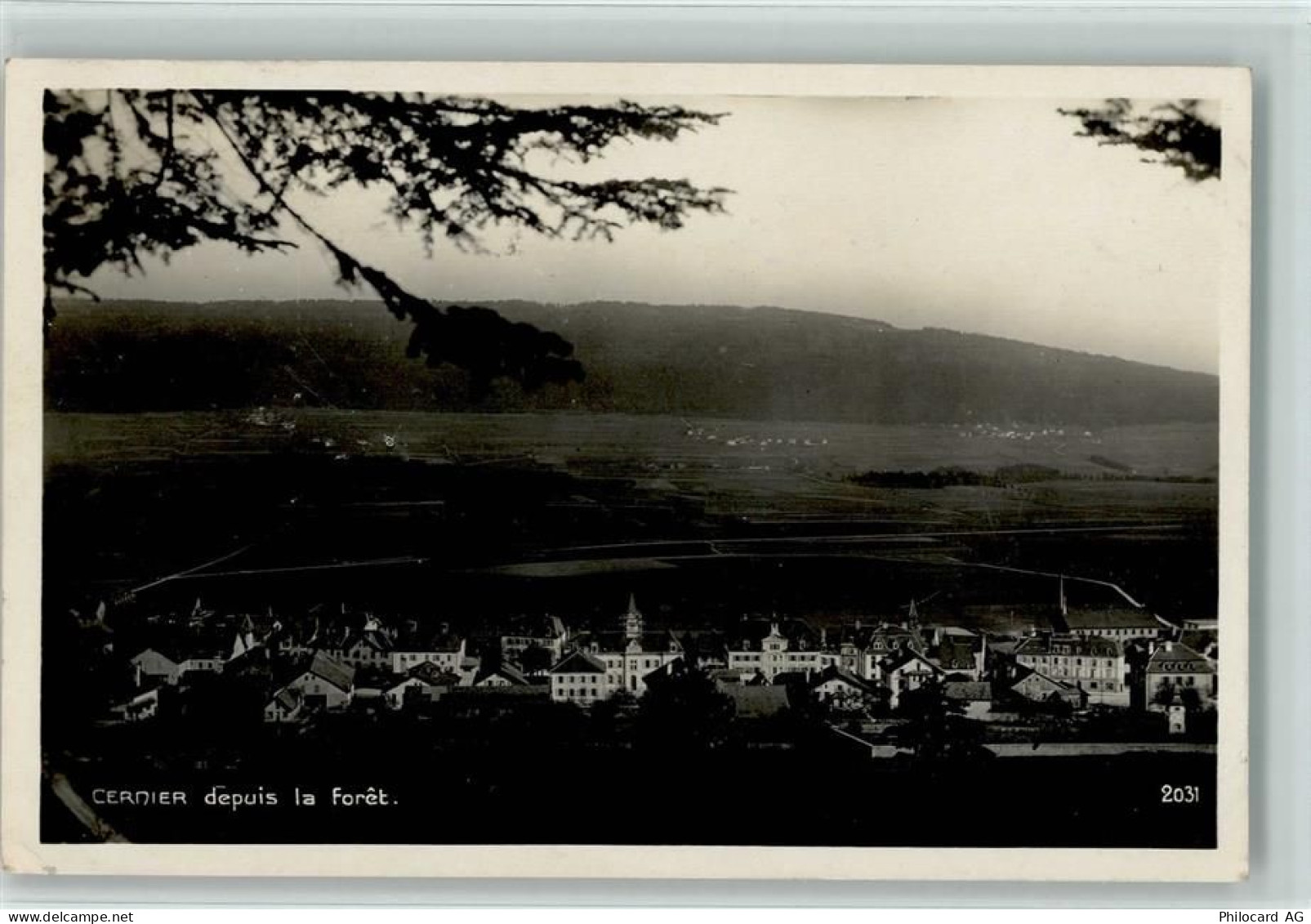 2053 Cernier 1929 - depuis la foret - 11058869