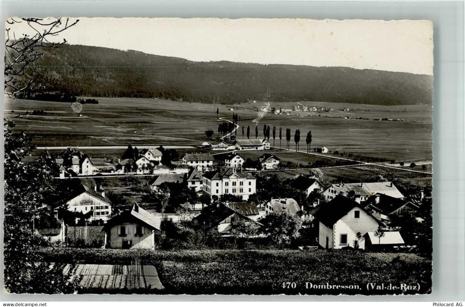 2056 Dombresson Foto AK Feldpost CP. CARABINNIERS V/2 - 10742440