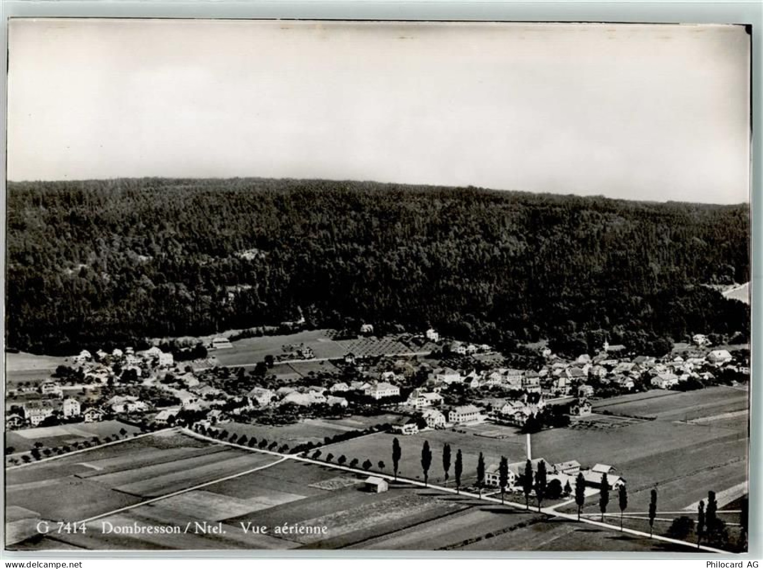 2056 Dombresson Gebrauchsspuren Fliegeraufnahme - 10305742
