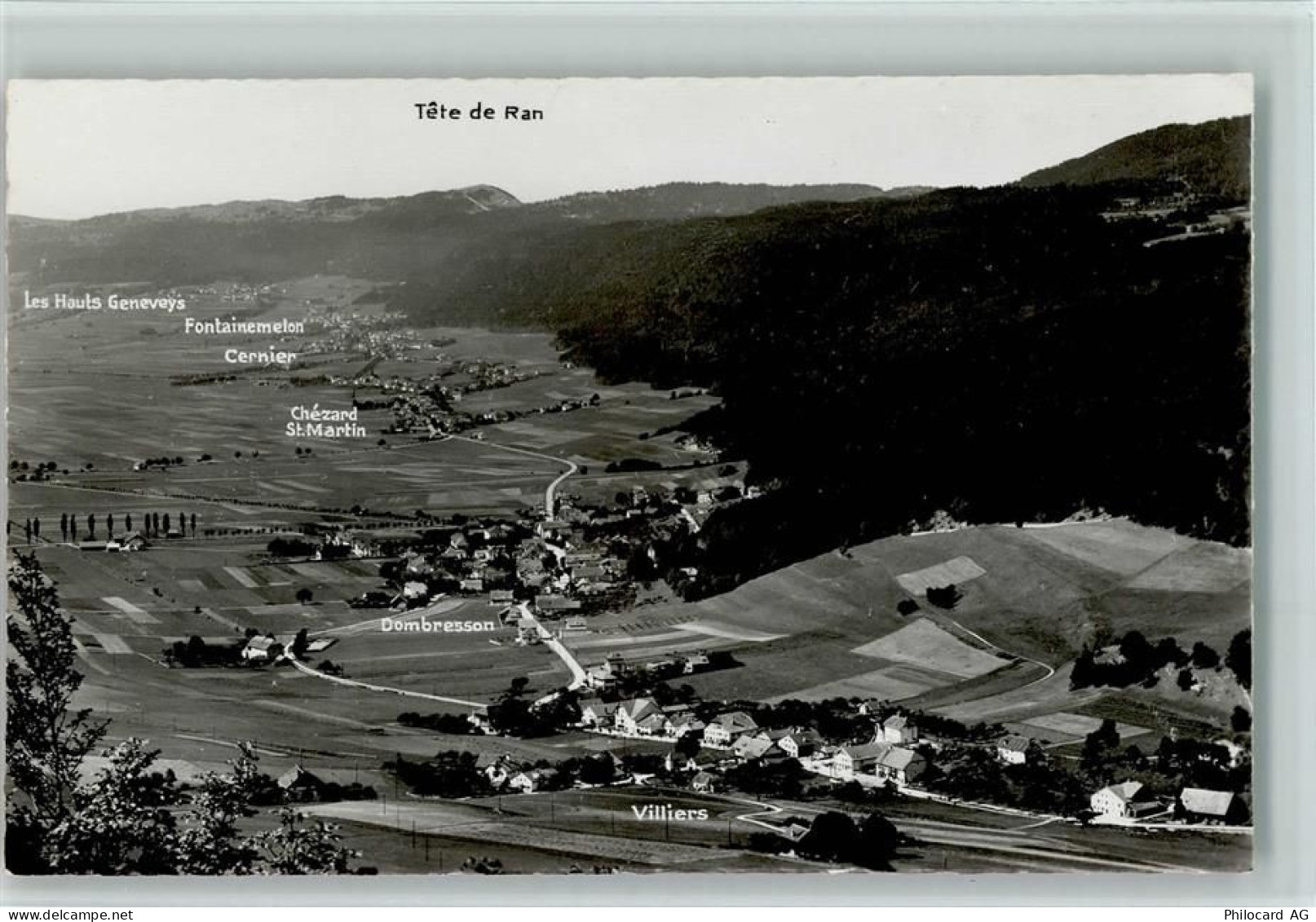 2057 Villiers Clémesin - Gesamtansicht Dombresson Chezard St.Martin Cern... - 10147657