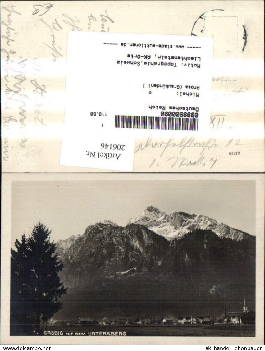 206146,Grödig Teilansicht m. d. Untersberg