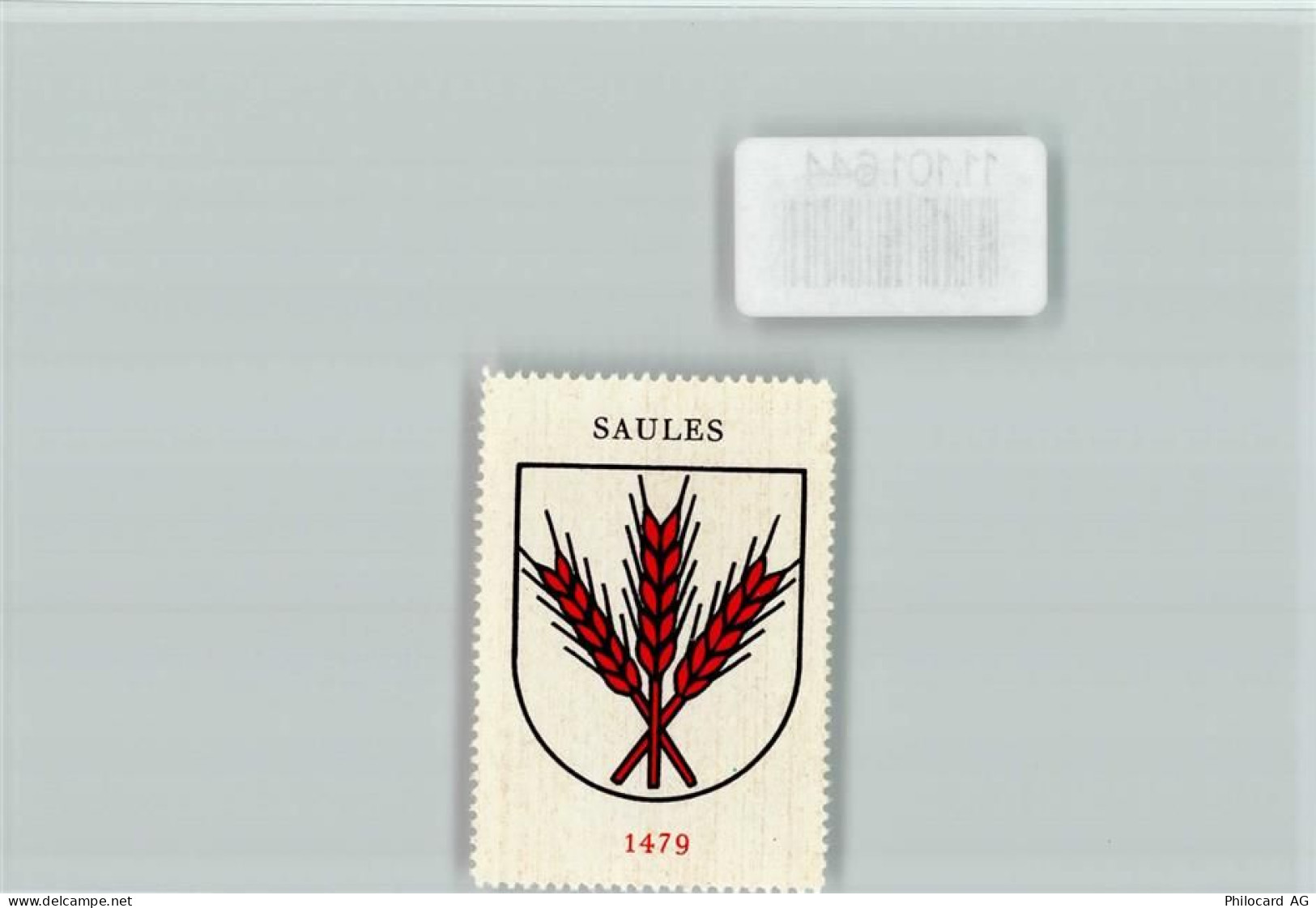 2063 Saules - Vignette Wappen Kaffee Hag ca 1920-1940 - 11101644