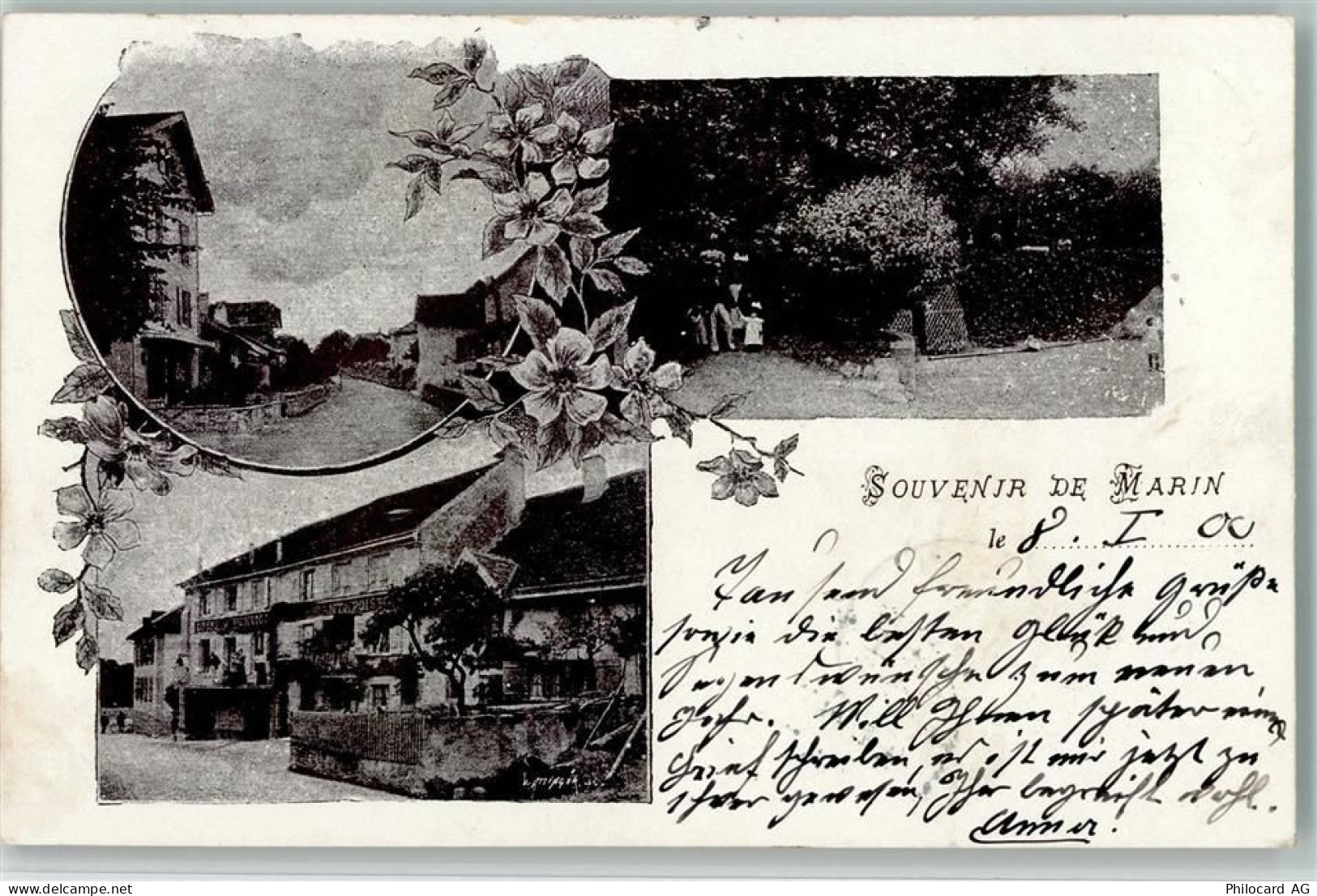 2074 Marin-Epagnier 1900 - versch. Ansichten AK - 13208769