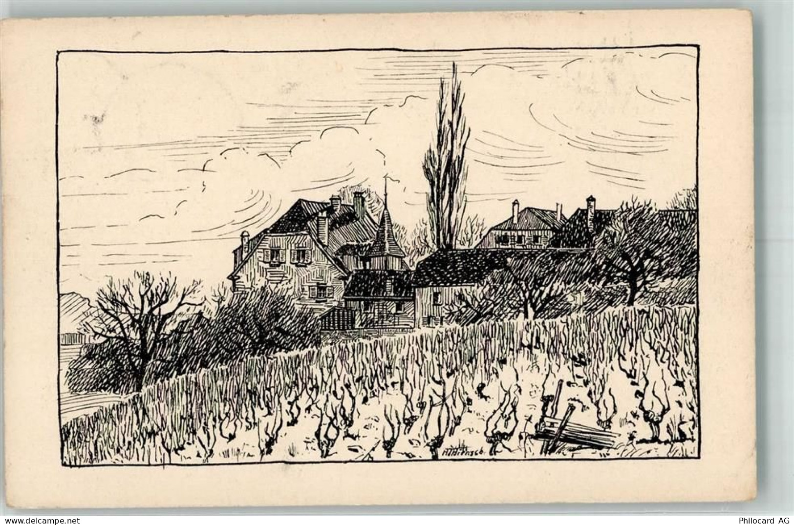 2075 Montmirail 13 Künstlerkarte Schloss Chateau de Montmirail - 10700183