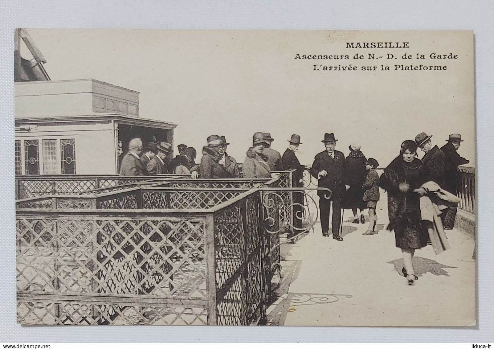 20855 Cartolina - Francia - Marseille - Ascensura del N.-D. de la Garde