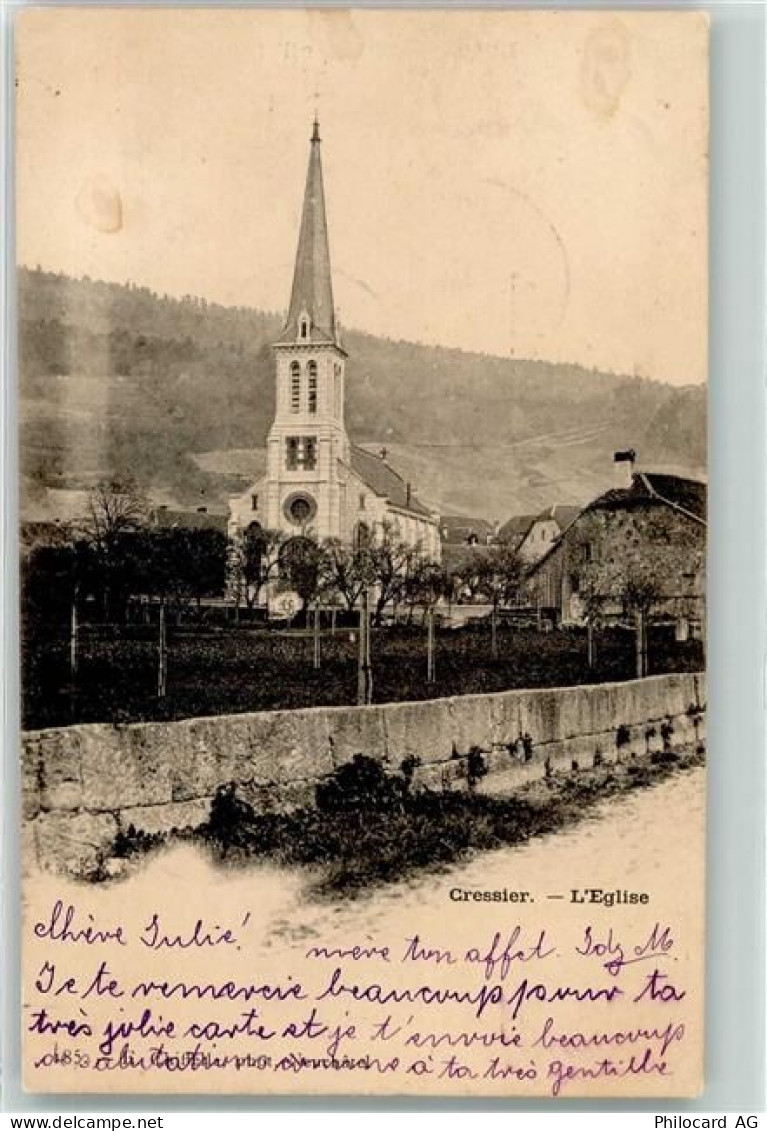2088 Cressier NE 1900 - Kirche - 10604663