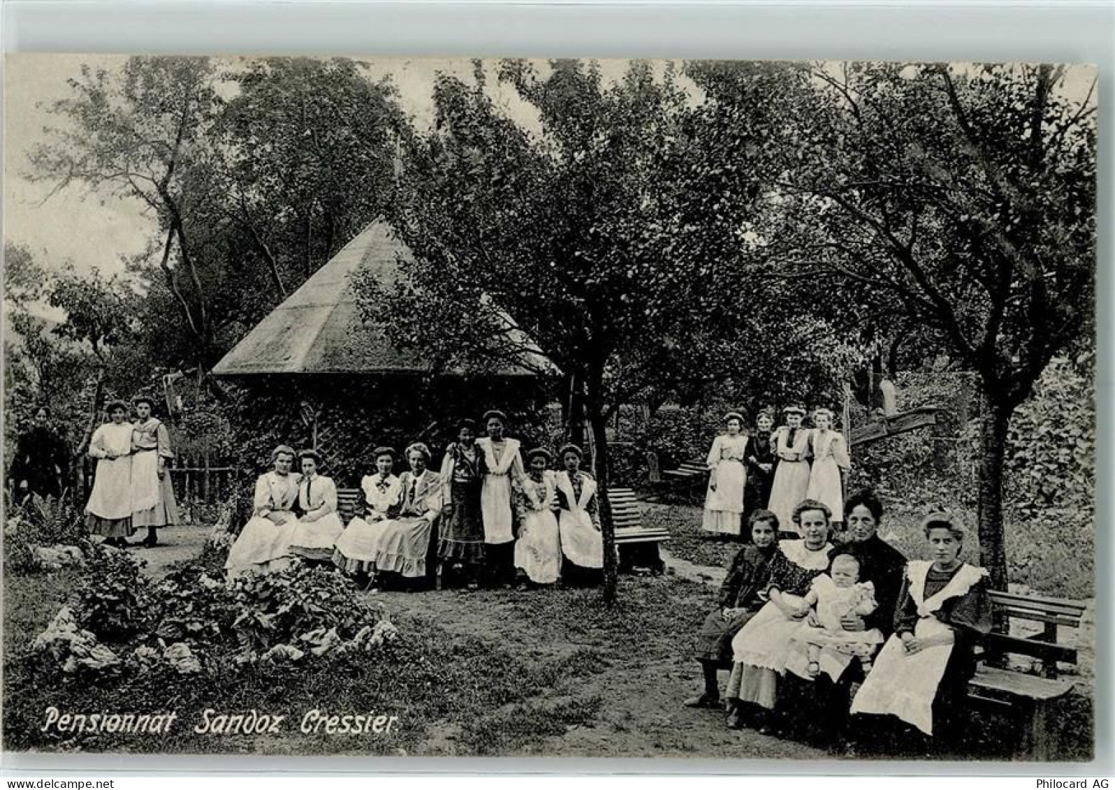 2088 Cressier NE 1907 - Pensionnat Sandoz - 13127893