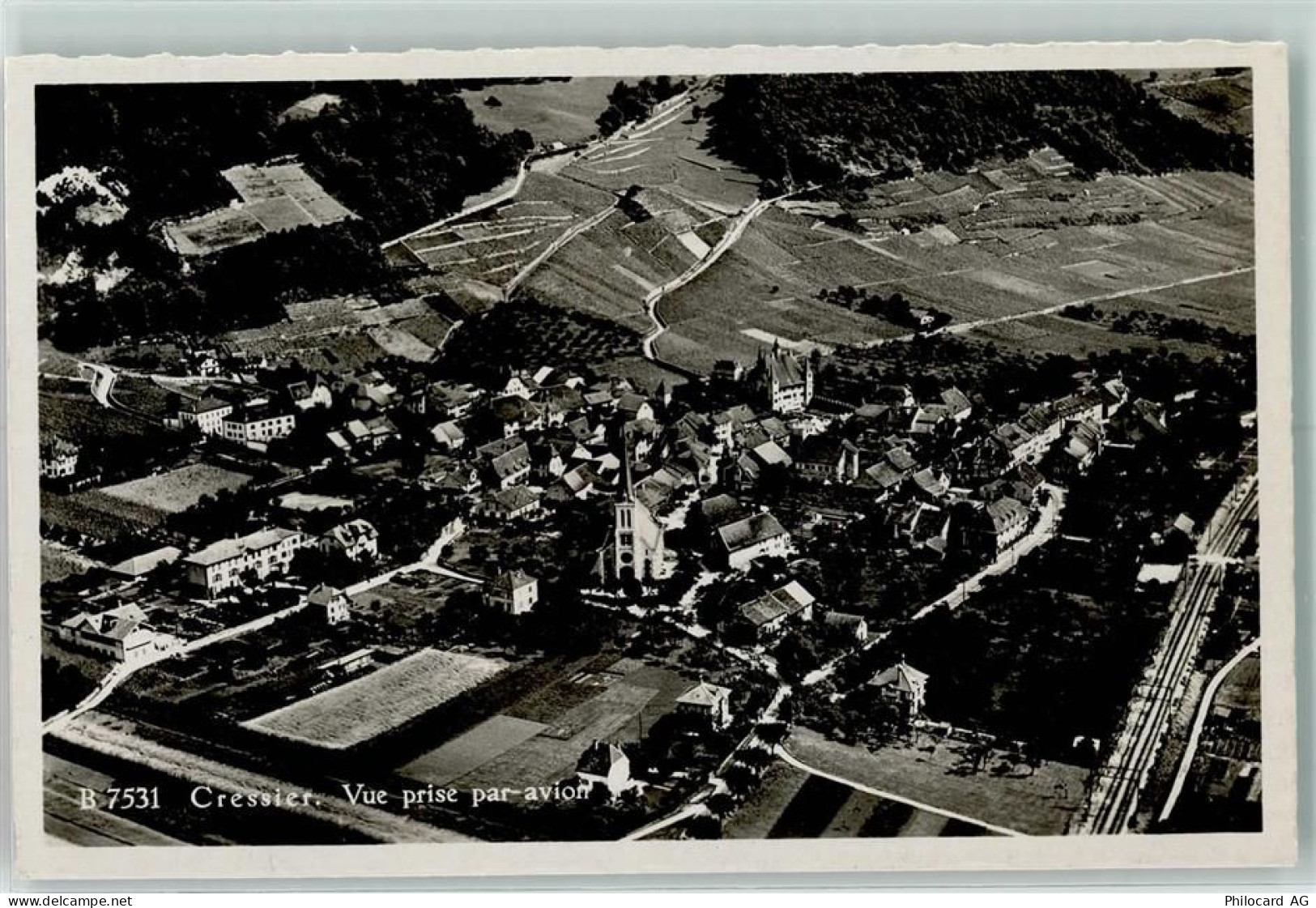 2088 Cressier NE Gebrauchsspuren Fliegeraufnahme - 13146239