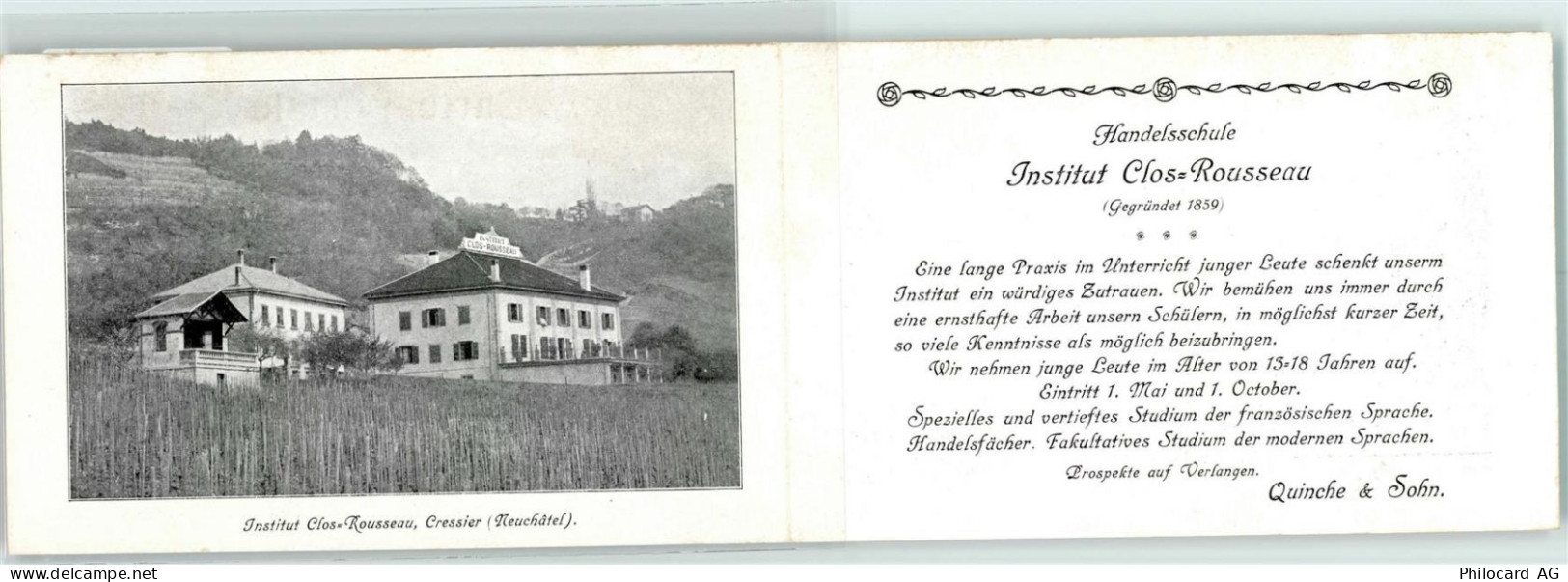 2088 Cressier NE Klapp AK Institut Clos-Rousseau - 13802173