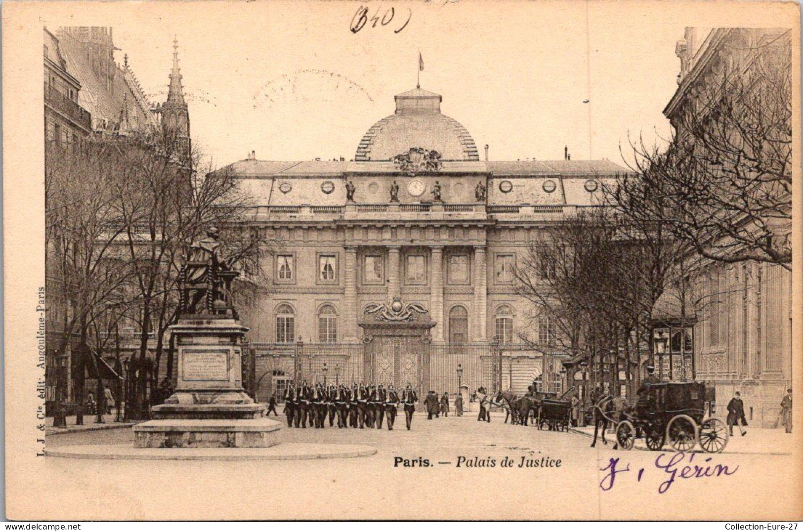 (21/01/26) 75-CPA PARIS - 1er ARRONDISSEMENT - LE PALAIS DE JUSTICE