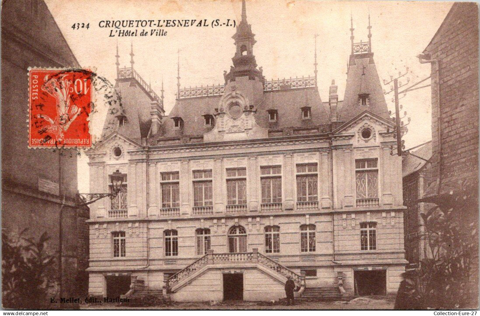 (21/04/25) 76-CPA CRIQUETOT L'ESNEVAL