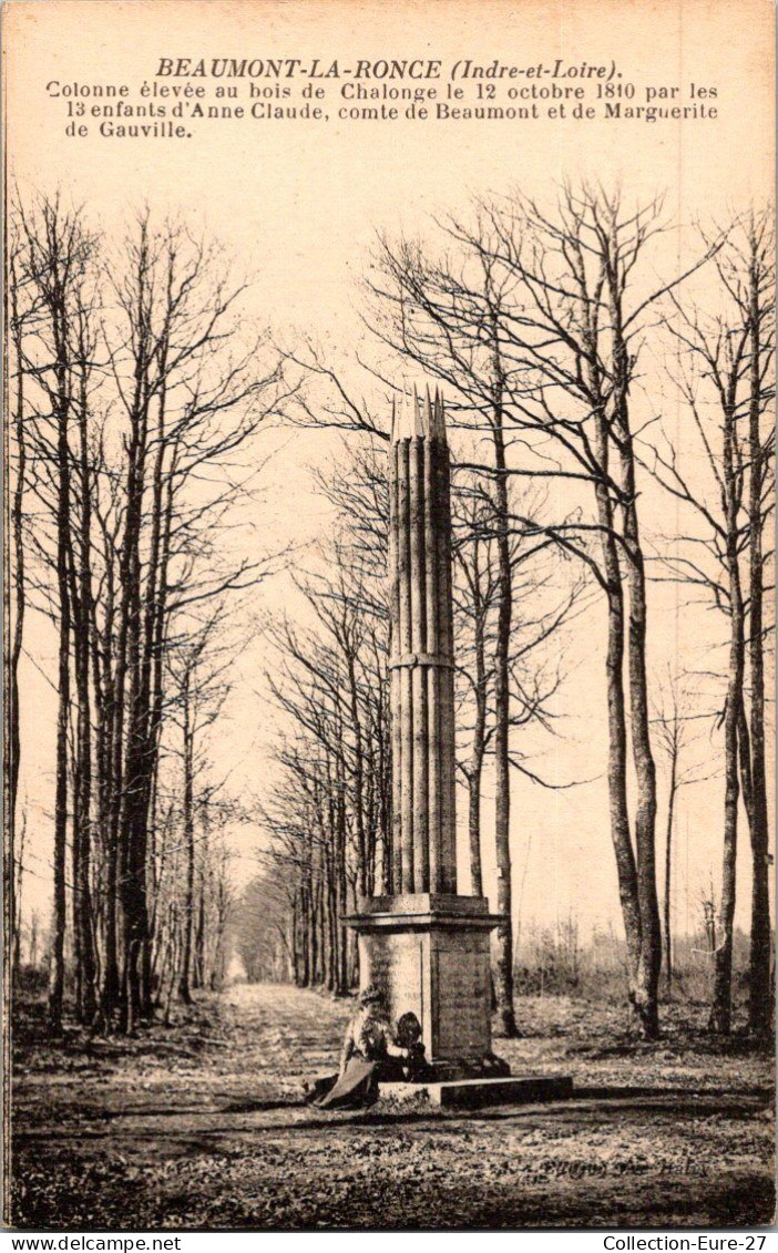 (21/04/26) 37-CPA BEAUMONT LA RONCE