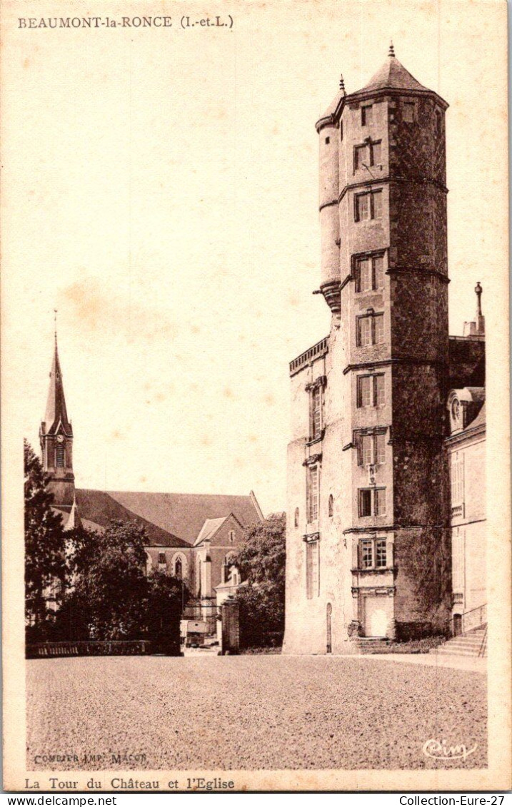 (21/04/26) 37-CPA BEAUMONT LA RONCE