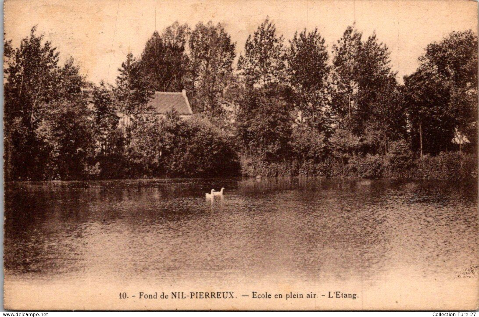 (21/04/26) BELGIQUE-CPA NIL SAINT VINCENT - FOND DE NIL-PIERREUX