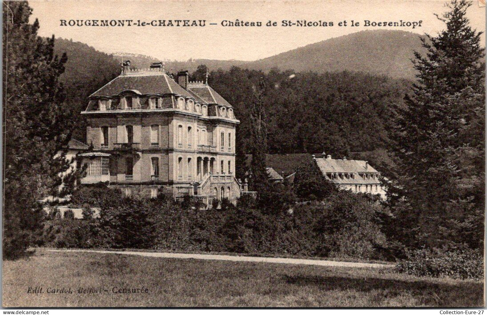 (*21/12/25) 90-CPA ROUGEMONT LE CHATEAU