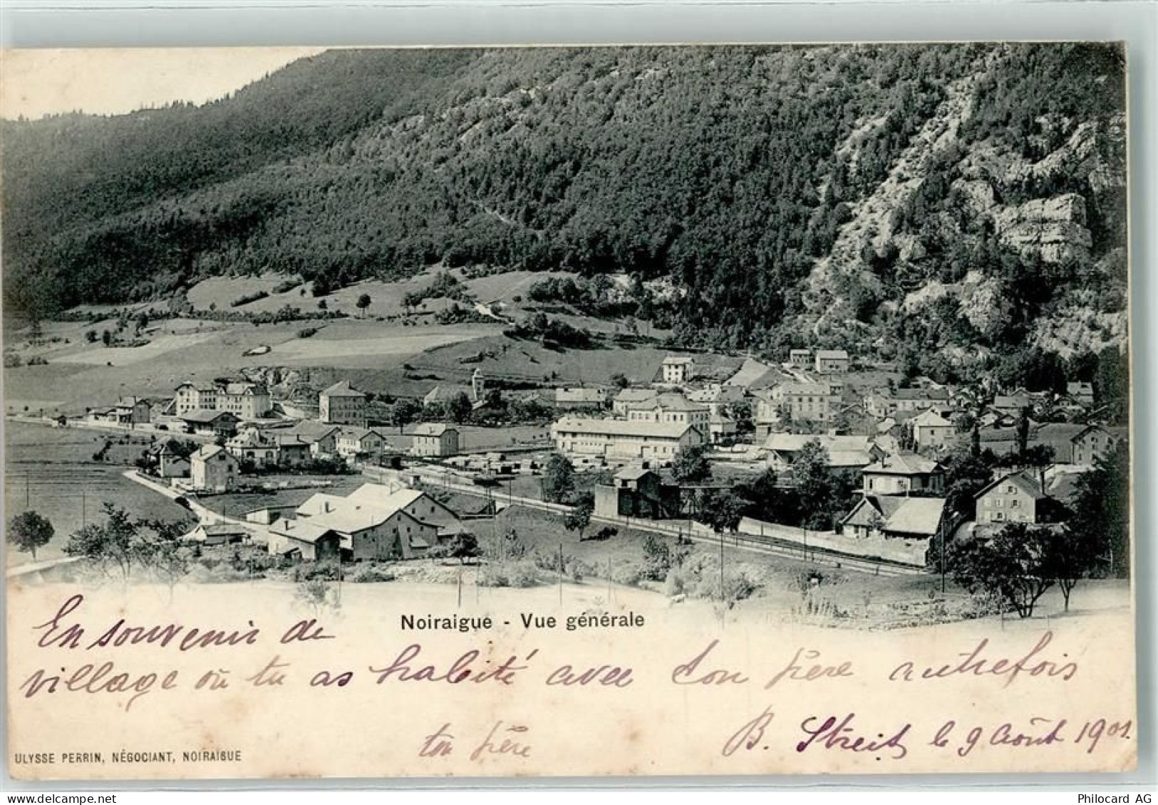 2103 Noiraigue 1901 - Kirche - 13906883